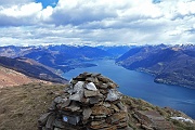 Monte Faierone Vetta (mt. 1715) verso la Svizzera